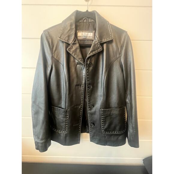 Nine and Company Leather Jacket - Picture 1 of 3